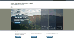 Desktop Screenshot of dilippatelcpa.com