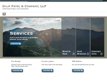 Tablet Screenshot of dilippatelcpa.com